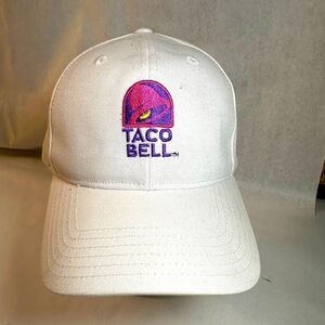 White Taco Bell Hat